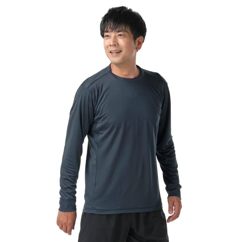 Amazon.co.jp: ファイテン(phiten) RAKUシャツ 長袖 無地 メンズ