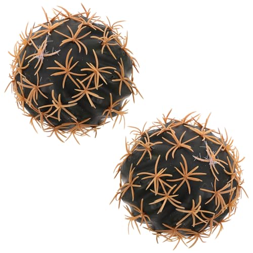 Antena decorativa para coche de 2 mini cactus de espuma resistentes para el techo