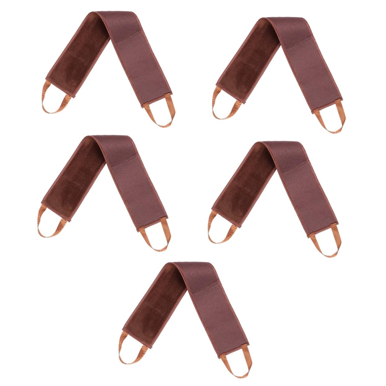 5 Piezas Aplicador De Espalda Guante De Bronceado Aplicador De Manopla Autobronceadora Guante De Loción Para La Espalda Guantes Exfoliantes Auto Bronceado Colocar Flocado