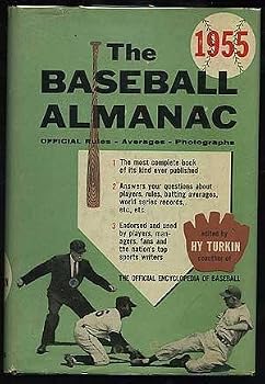 Hardcover The Baseball Almanac 1955 Book