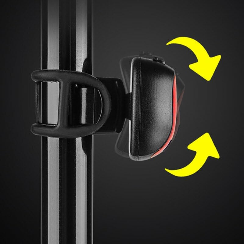 Feu arrière de vélo extérieur SCRUBY antichoc IP65 pour sécuriser votre vélo de nuit