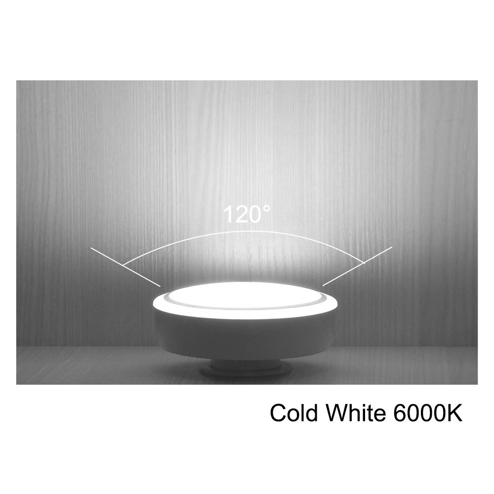 Bonlux PIR Motion Sensor LED Ceiling Light, 15W (150W Equivalent) E26 Medium Base Dusk to Dawn LED Ceiling Light Auto On/Off Night Light for Walkway Porch Garage Basement Patio, Daylight 6000K