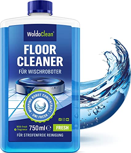 Produits de nettoyage pour robot laveur de sol 750ml - compatible avec tous les robots laveurs de sol
