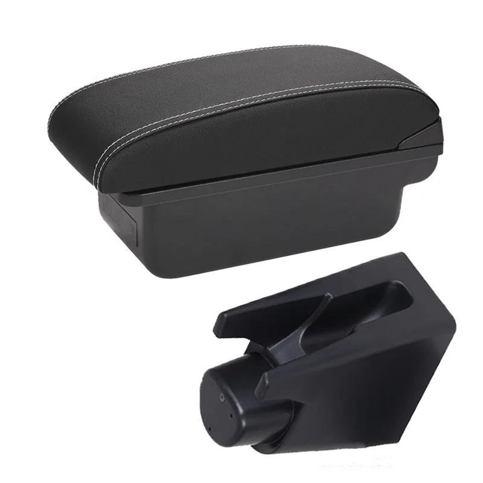 Hjkdsz B2 Black Line 3 Car Storage Console Armrest Boxes Interior Center Organizers Dedicated Accessories For Citroen C1(B2 Black Line 3)