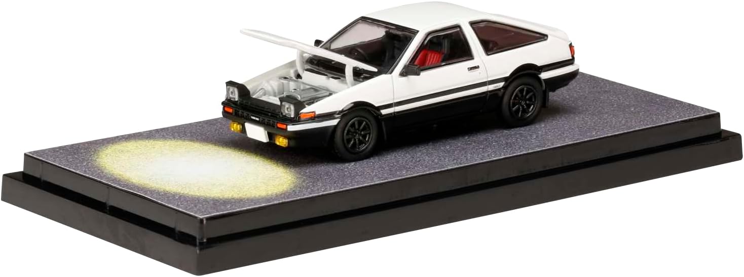 1/64 Toyota Sprinter Trueno GT APEX (AE86) / Initial D Engine Model with Wataru Akiyama