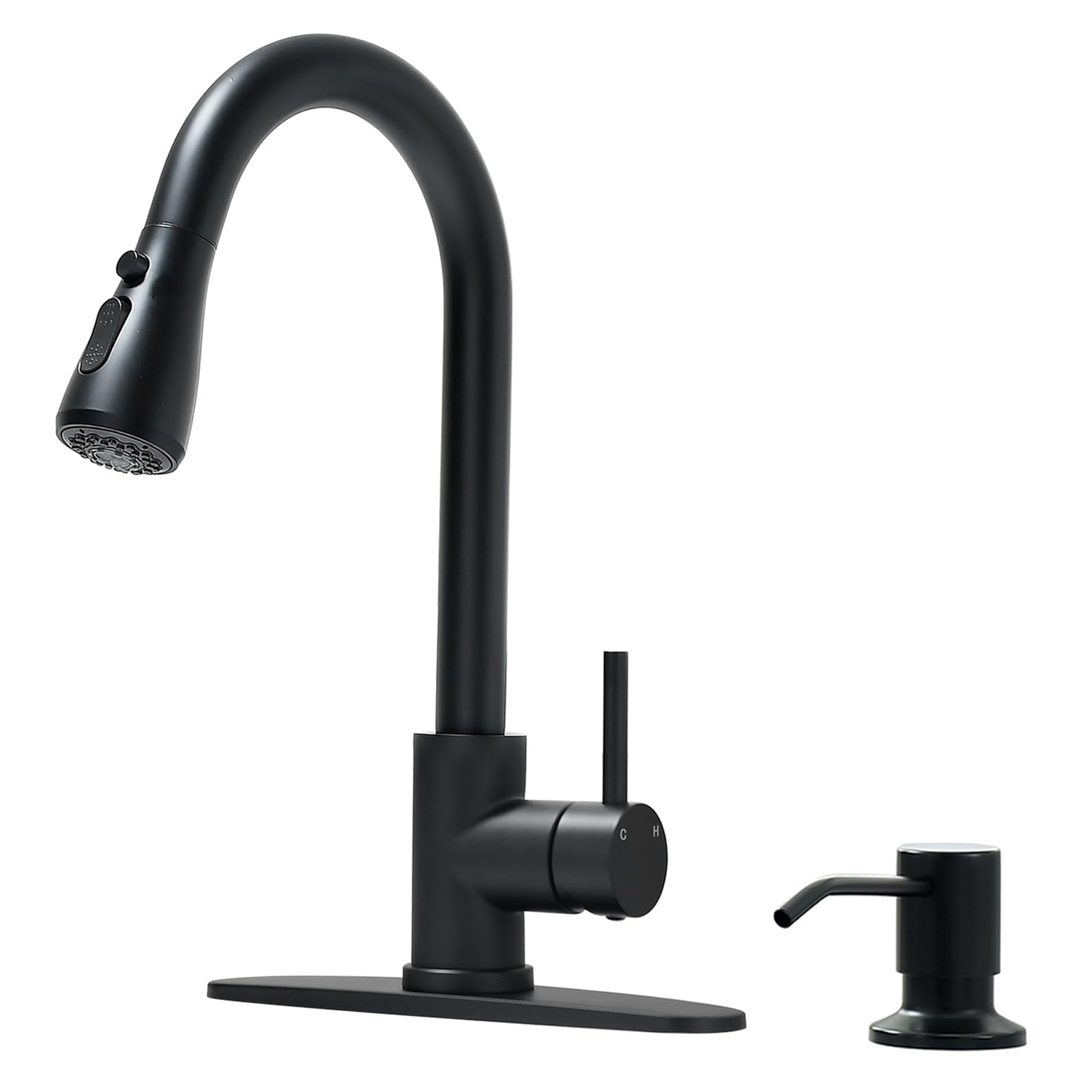 VFAUOSIT Kitchen Faucet with Soap Dispenser