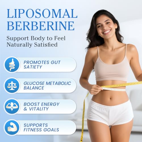 Berberine Supplement with Ceylon Cinnamon - Berberine Liquid Drops with Milk Thistle, Ceylon Cinnamon, Turmeric,Bitter Melon, Berberine Phytosome for Digestion System, Immune Health Support-Vegetarian — view 3