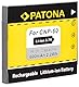 PATONA 3in1 Ladegerät + Akku NP-60 kompatibel mit Casio Exilim EX-FS10 EX-S12 EX-Z19 EX-Z20 EX-Z25 EX-Z29 EX-Z80 EX-Z85 EX-Z90