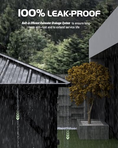 image for GarveeLife Hardtop Gazebo 10'x12' for All Weather, with Double Metal R