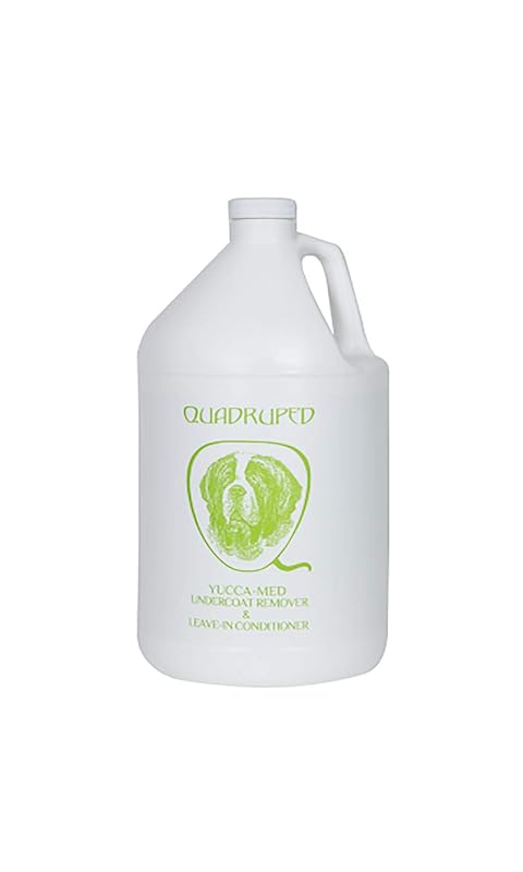 Condicionador Leave-in para Pelos de Gatos com Extrato de Yucca e Aroma de Menta Quadruped Pet Care – 3,79 L