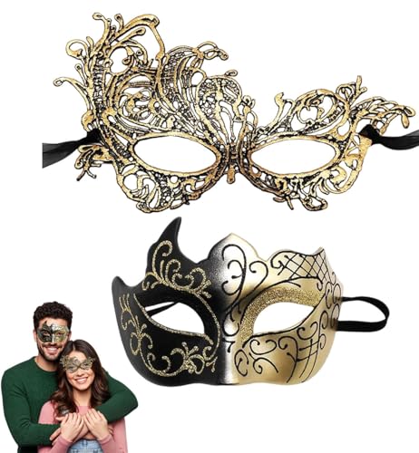 SHIFANQI Masquerade Mask for Men Women, Masquerade Ball Mask