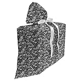 TAMAÑO - 70 cm de ancho, 80 cm de largo. 1 bolsa grande + 3 cintas para moño. HECHO EN TURQUIA.