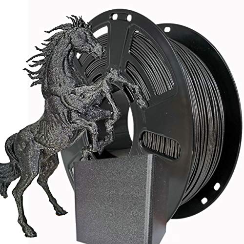 Stronghero3D PETG 3D Printer Filament Galaxy Black 1.75mm 1kg for CR10 Ender3 A8 Accuracy +/-0.05mm