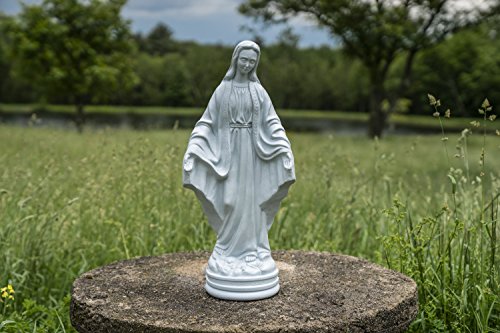 Jenacor 23" Outdoor Madonna (Granite) - Lightweight Durable Plastic Made In Usa #TOP2