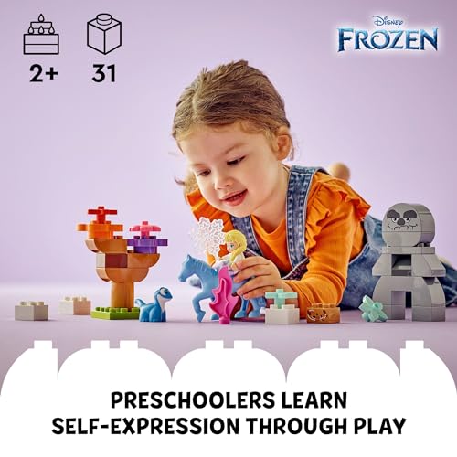 Lego 6470480 Duplo Disney Elsa & Bruni In The Enchanted Forest, Frozen Toy For Toddlers thumb #1
