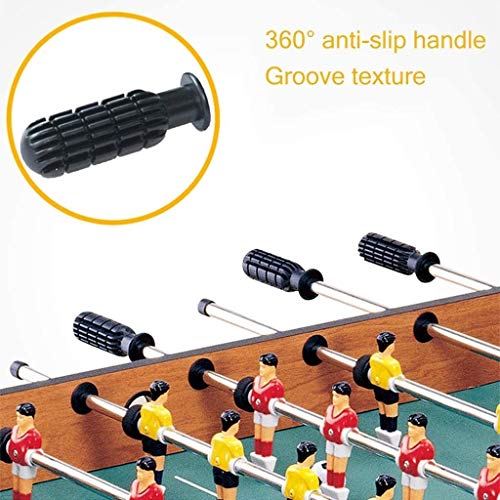 Samnuerly Premium Furniture Kickertisch, Kickertisch, Tischkicker mit Stabiler Beinkonstruktion, Fußballspiel für Kinder und Erwachsene mit ergonomischen Griffen, analoges Scoring (A) – Bild 6
