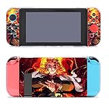 鬼滅の刃 Switch スイッチカバー 保護カバー ハードケース コントローラー専用 汚れ防止 セパレート 薄型 キズ防止 ロッカーカバー 着脱簡単 衝撃吸収 全面保護