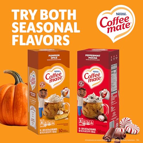 image for Nestle Coffee mate Coffee Creamer, Pumpkin Spice, Liquid Creamer Singl