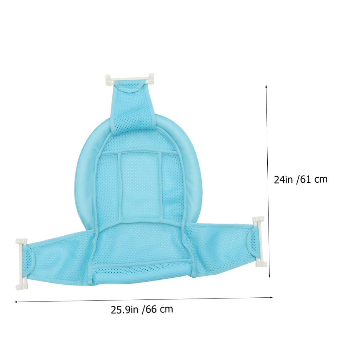 Toddmomy Bath Seat Support Net Mesh Net Easy Install Comfortable for Random Color