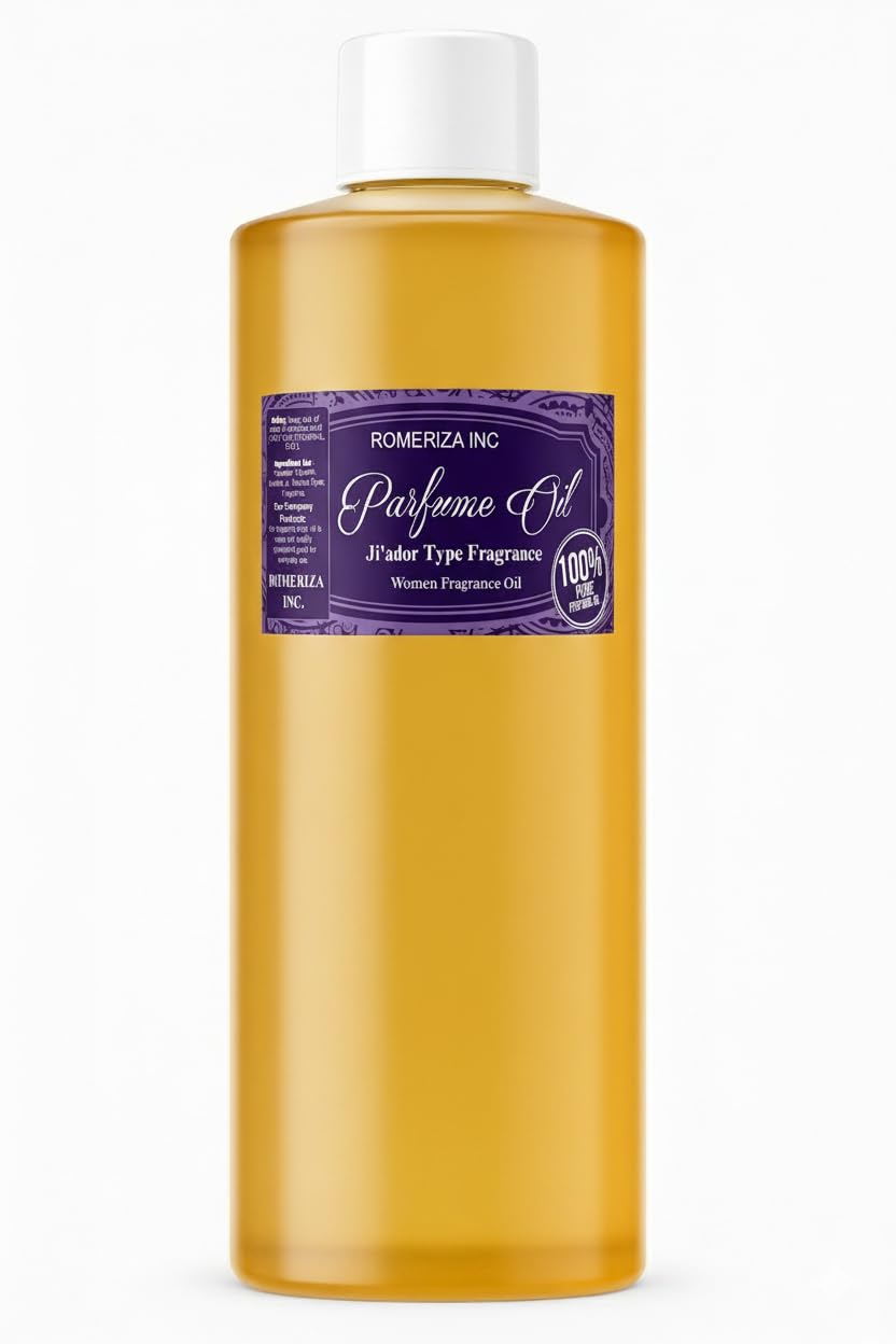 1 Fl Oz Ji'ador Type Perfume Oil for Women - Long-Lasting Scented Fragrance - Perfect for Daily Use, Multi use oils, Ideal for Fashionable Women Quality Natural Ingredients
