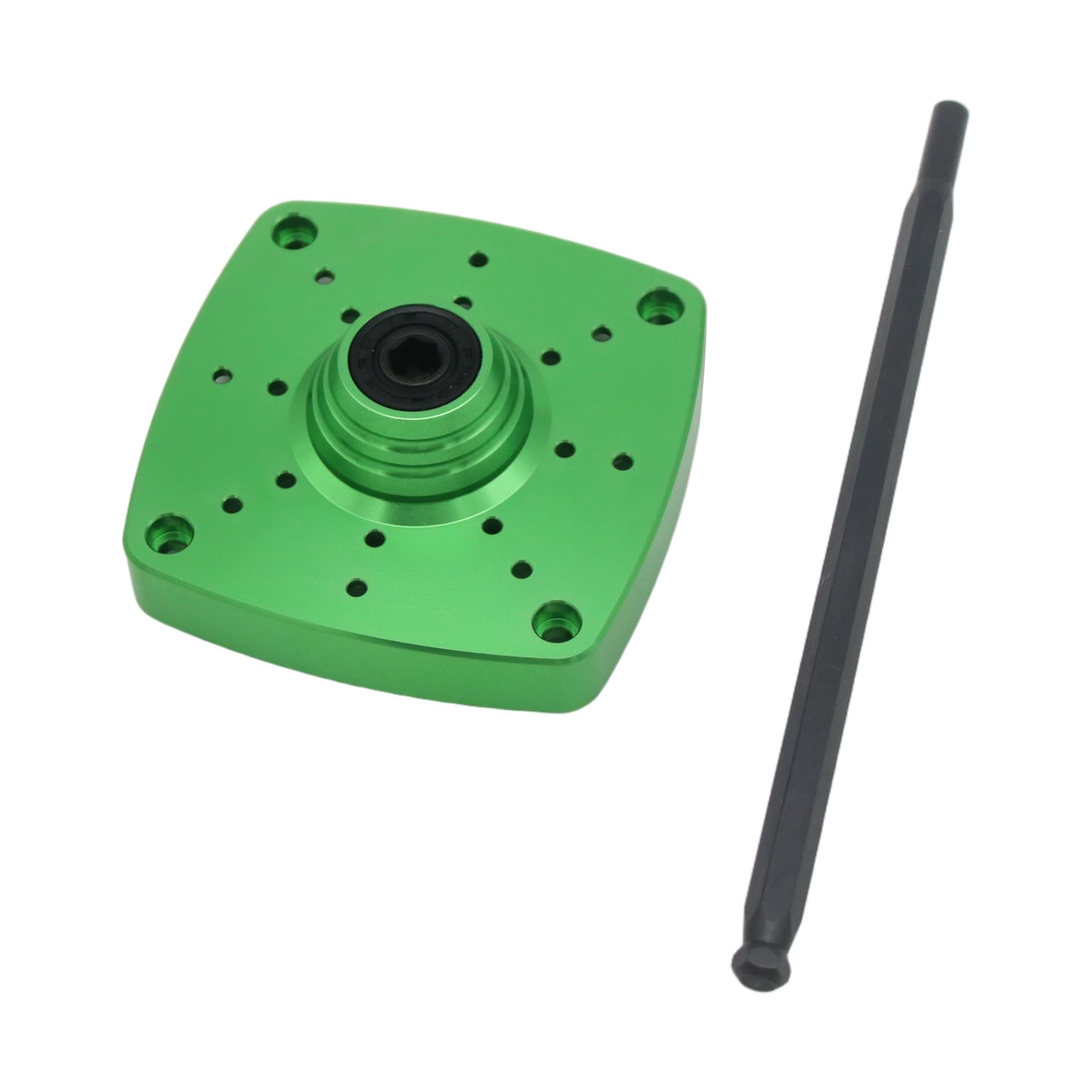 smTSRC Metal Roto Starter Set for 1/5 HPI RV KM RC Buggies Baja 5B 5T 5SC Engine RC Car Parts (Green)