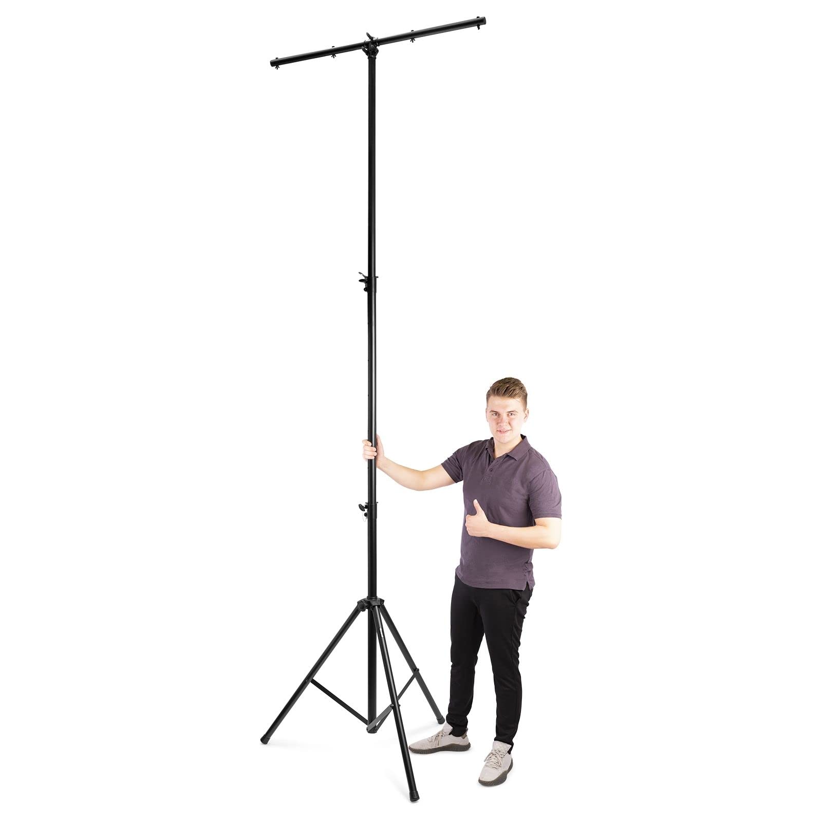 BeamZ Pied de Lumière 3.5m 25kg, Barre en T