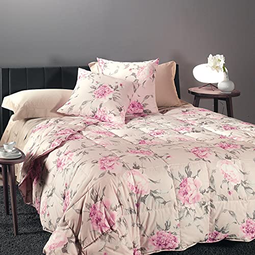 Caleffi 64819 Microfibra Peonia Trapunta per