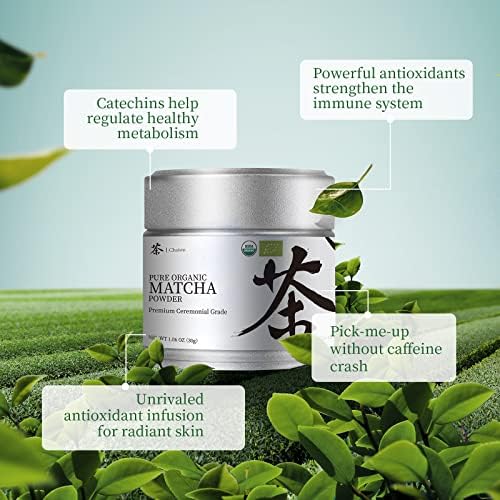 Chaism Ceremonial Grade Matcha Powder Organic - 4