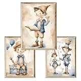 DIMENSIONS : trois affiches au format A3 (29,7 x 42 cm), parfaites pour décorer une chambre d'enfant