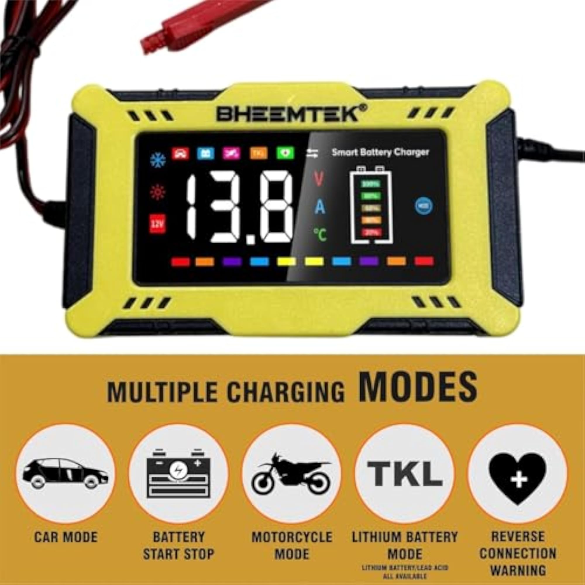 Portable EV Charger Fast Car Charger (12V 16A)
