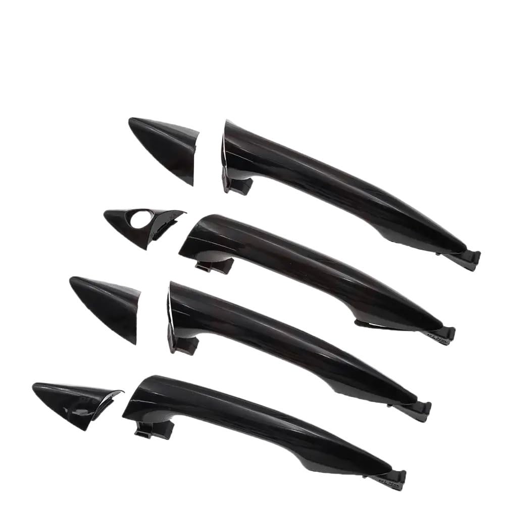 Reokip Set Outer Outside Exterior Door Handle 826513X000 826613X000 836513X000 836613X000 For Hyundai For Elantra 2011-2013 2014 2015 2016(Set)