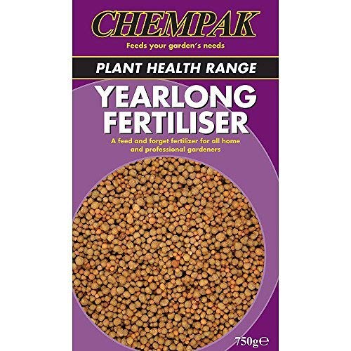 Chempak Slow Release Feed & Forget Garden Plant Yearlong Fertiliser 1 x 750g Pack