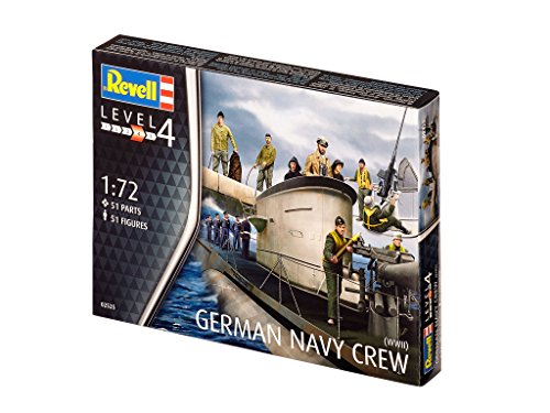 Revell 02525 - Modellbausatz - German Navy WW II im Maßstab 1:72
