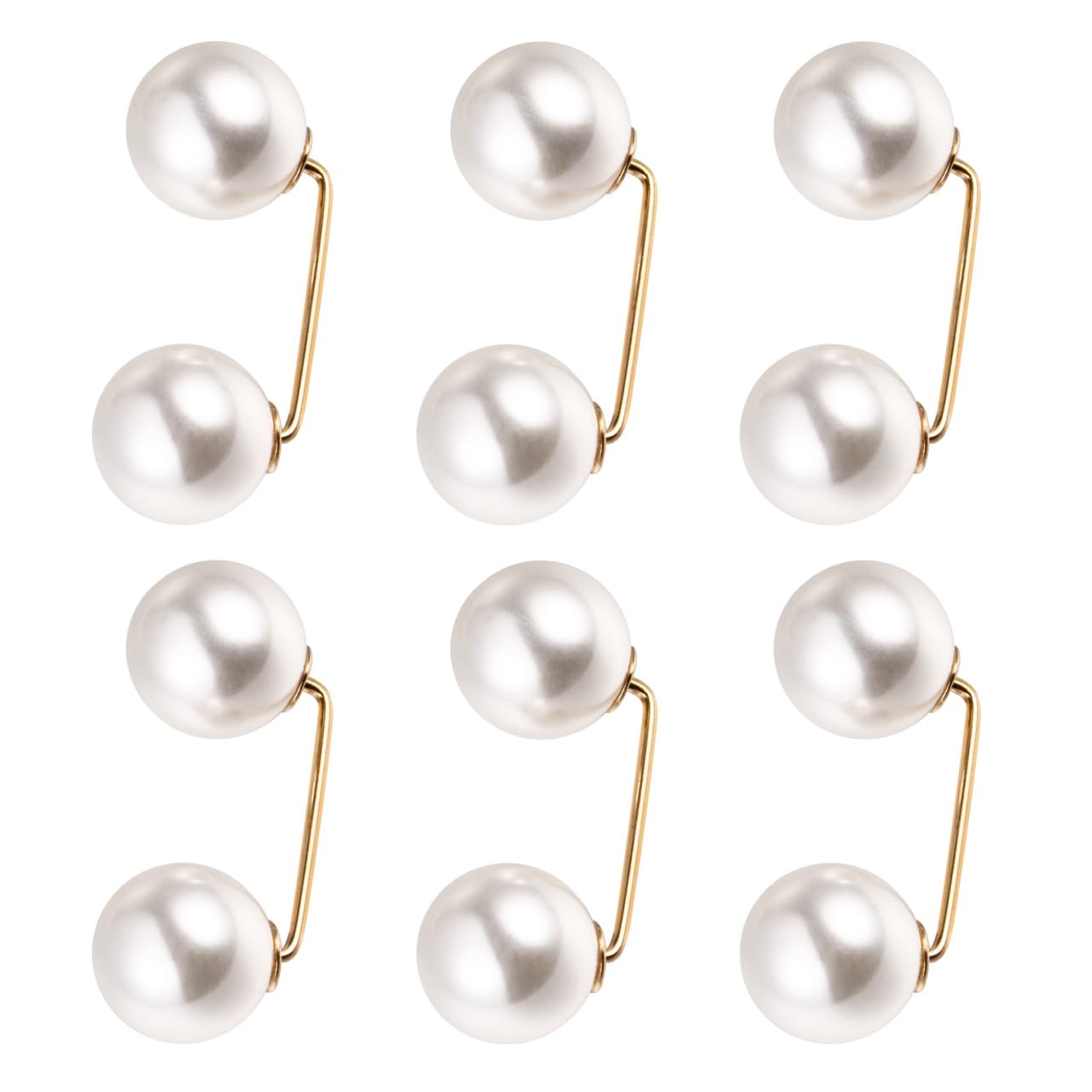 12 Broches En Forme De U Pour Écharpe Hjab Épngle De Sûreté En Perles Pull ~ | EBay