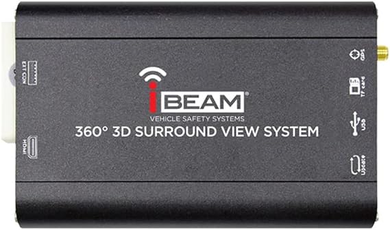 iBeam 360-Degree 3D SVM Camera System with DVR