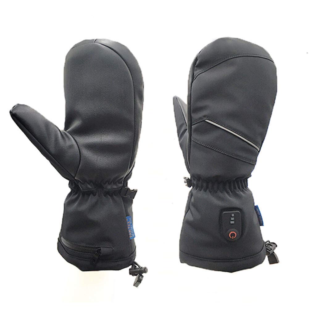 Guantes térmicos para Hombres, Mujeres, Guantes térmicos Recargables, Guantes Calentadores de Manos para Exteriores, Interiores, con Pilas, para Escalada, Senderismo, Ciclismo, inv