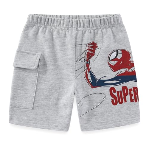 Image of Marvel Spider-Man Boys Short Sleeve T-Shirt and Shorts Set for Little and Big Kids