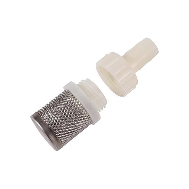 Foto 4 de 7 de MEXEWORD 5 filtros de Malla de Acero Inoxidable con Rosca Macho de 1/2", 4-20 mm