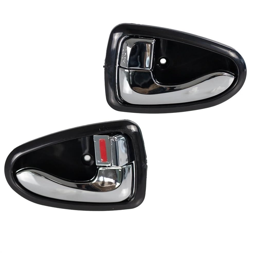 MLIOJU Car Inner Door Handle Car Inner Door Handle Black Chrome for for Accent for Verna 2000 2001 2002 2003 2004 2005 2006 8262025000