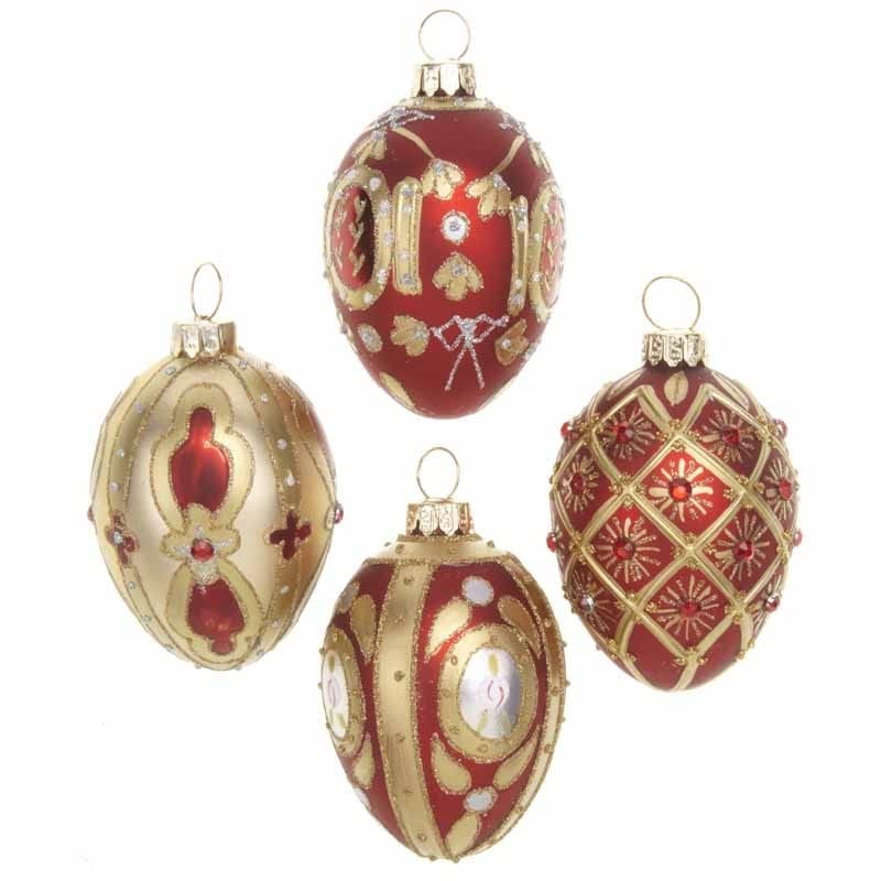 Personalized Piece Of My Heart Is In Heaven White Glass Ornament