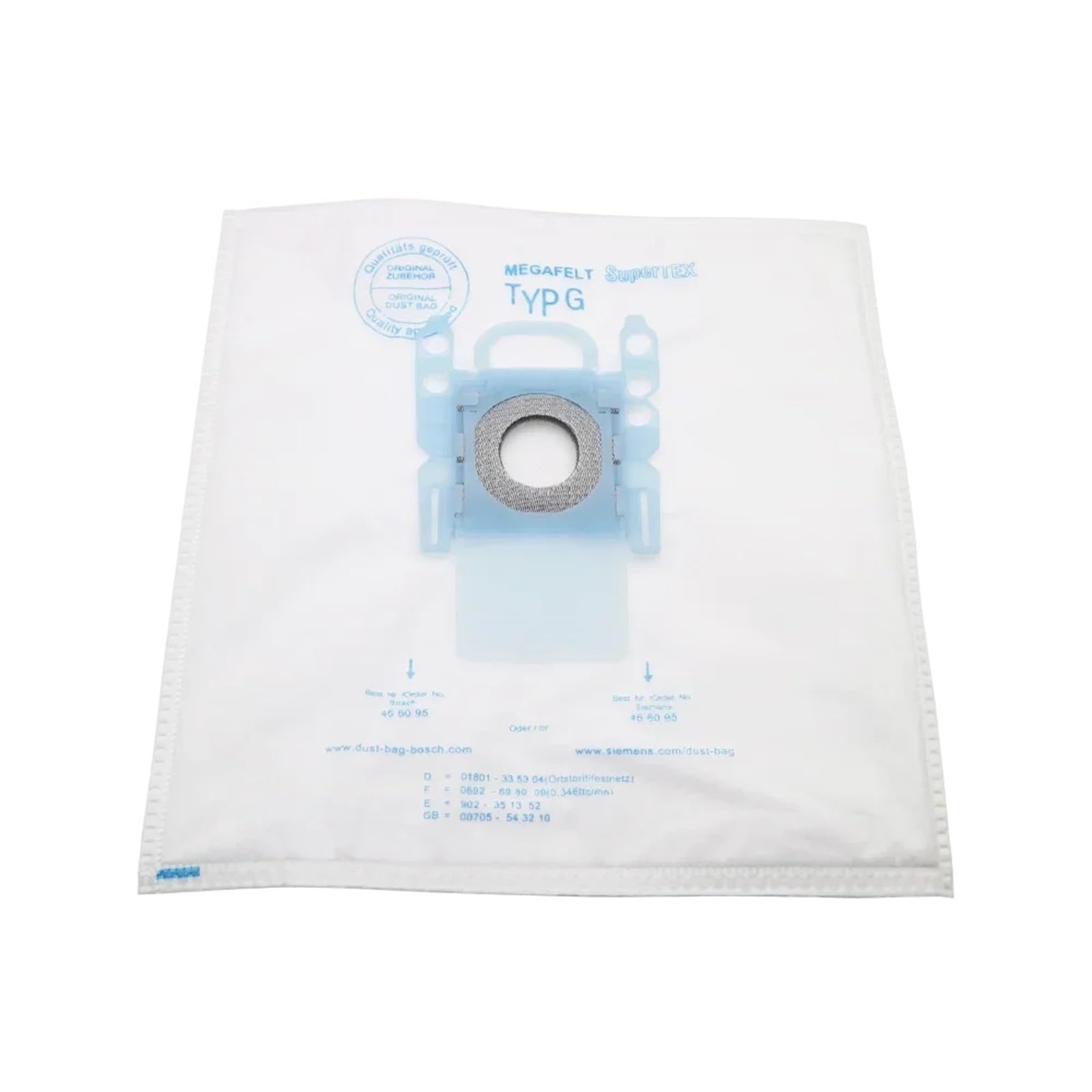 Sacs À Poussière En Tissu For Aspirateur Type G, Compatibles Avec Bosch Et Siemens, BSG7, BSGL3126, BSG6, GL30, GL40, BGL45, BSGL5, VSZ5, VSM5, BSD2800(18pcs)
