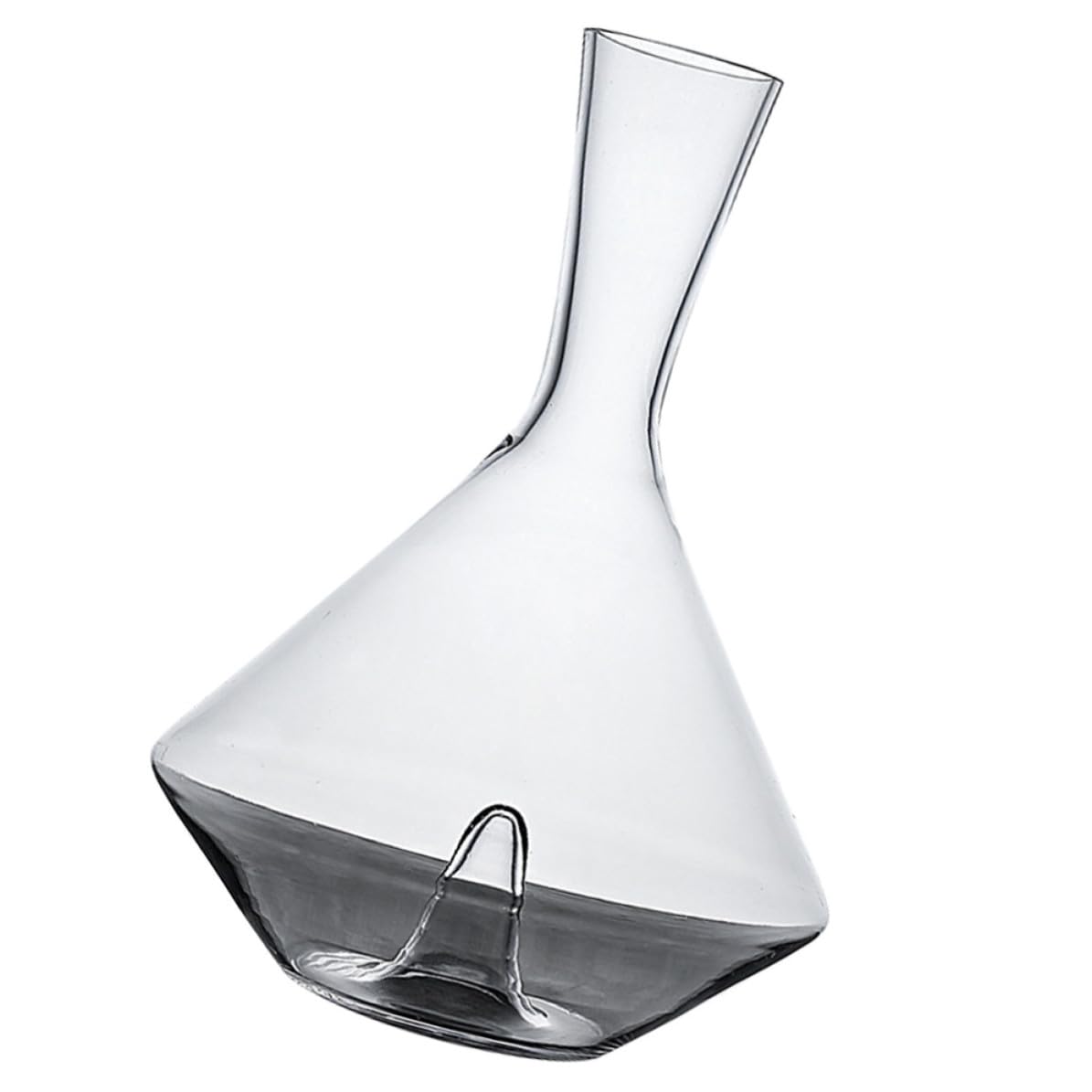 Carafon à vin en verre sans plomb pour bouteille de whisky et vodka de bar