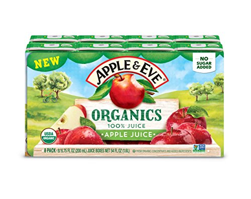Apple & Eve 100% Organic Apple Juice, 40 Count