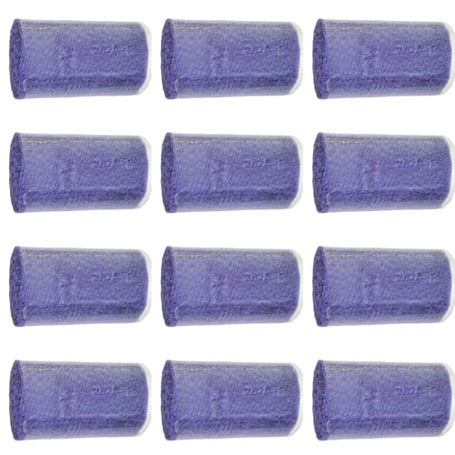 Image of Yglnden 12 Rolls Latch Hook Kit Colorful Yarn Bundles Cut Rug DIY Latch Hook Yarn for Handmake Craft Sewing Knitting for Adults (Deep Blue#27)