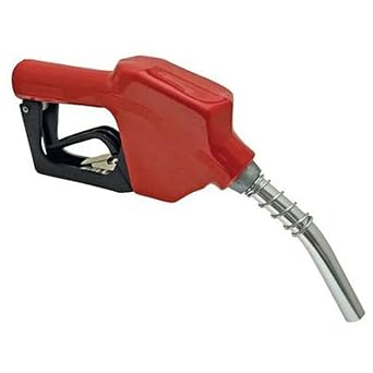 Red Auto Shut-Faucet Freezing Farm Fuel Nozzle