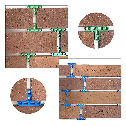 8.0mm Tile Leveling Spacers Tiles Thin Red Wall Spacers 100 Pieces Spacers for Stone Slabs Large Tile Balance Spacers (Green Colour) - Image 3