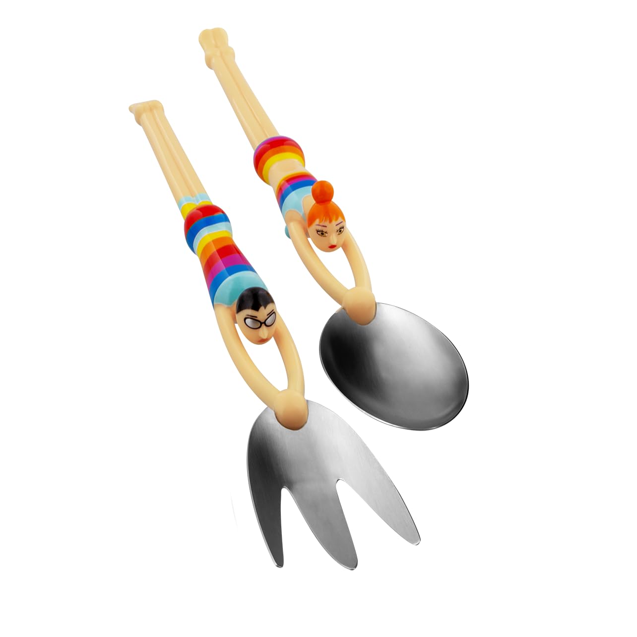Pylones - Salad Servers - Rainbow