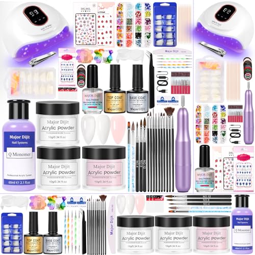 Kit Acrílico para Uñas con Taladro y 36W UV LED miniatura 1