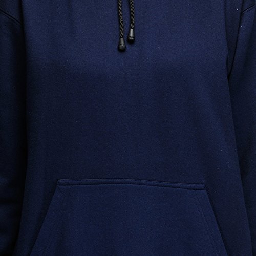 Image of Scott International Men's Solid Cotton Hoodies for Men, Trendy and Comfortable Sweatshirts for Men, Stylish Winter Wear with Hood and Pockets, Fashionable Hooded Sweatshirts