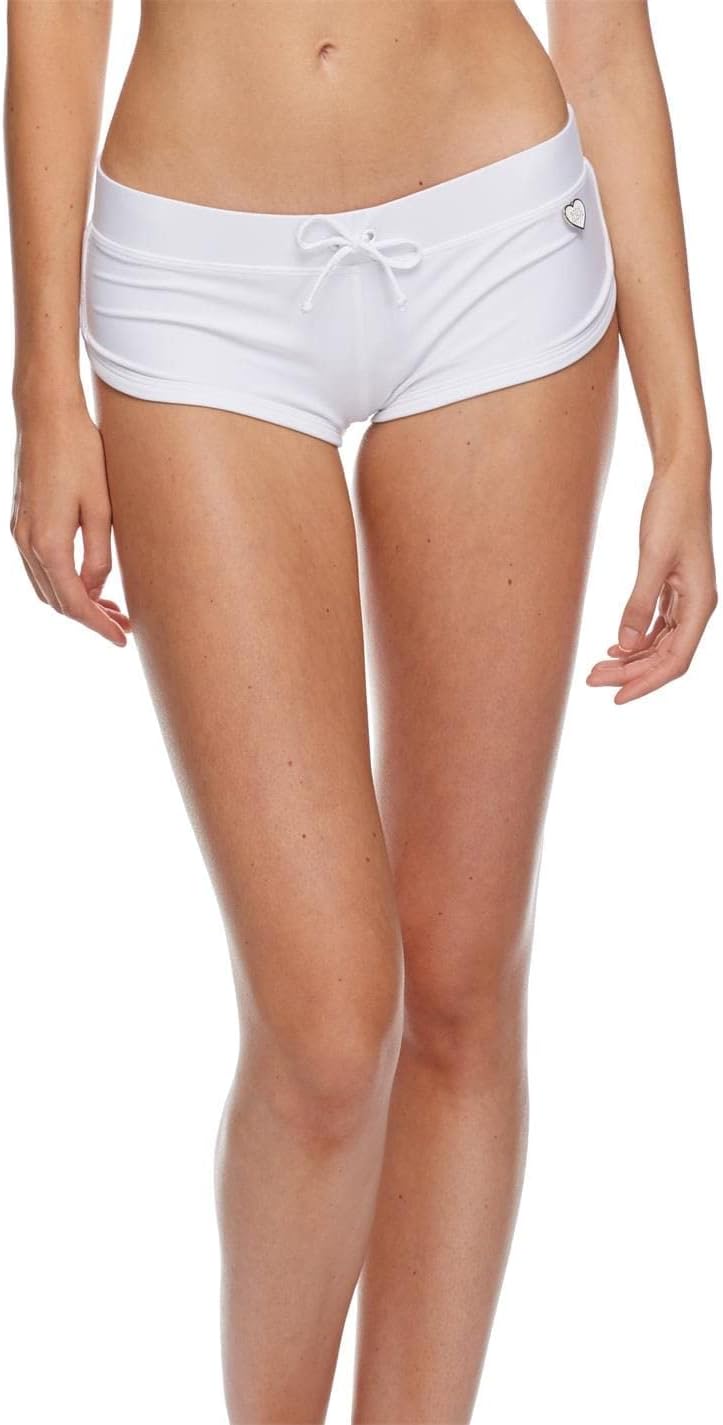 Body Glovewomens Smoothies Sidekick Solid Sporty Bikini Bottom Swimsuit Short Bikini Bottoms